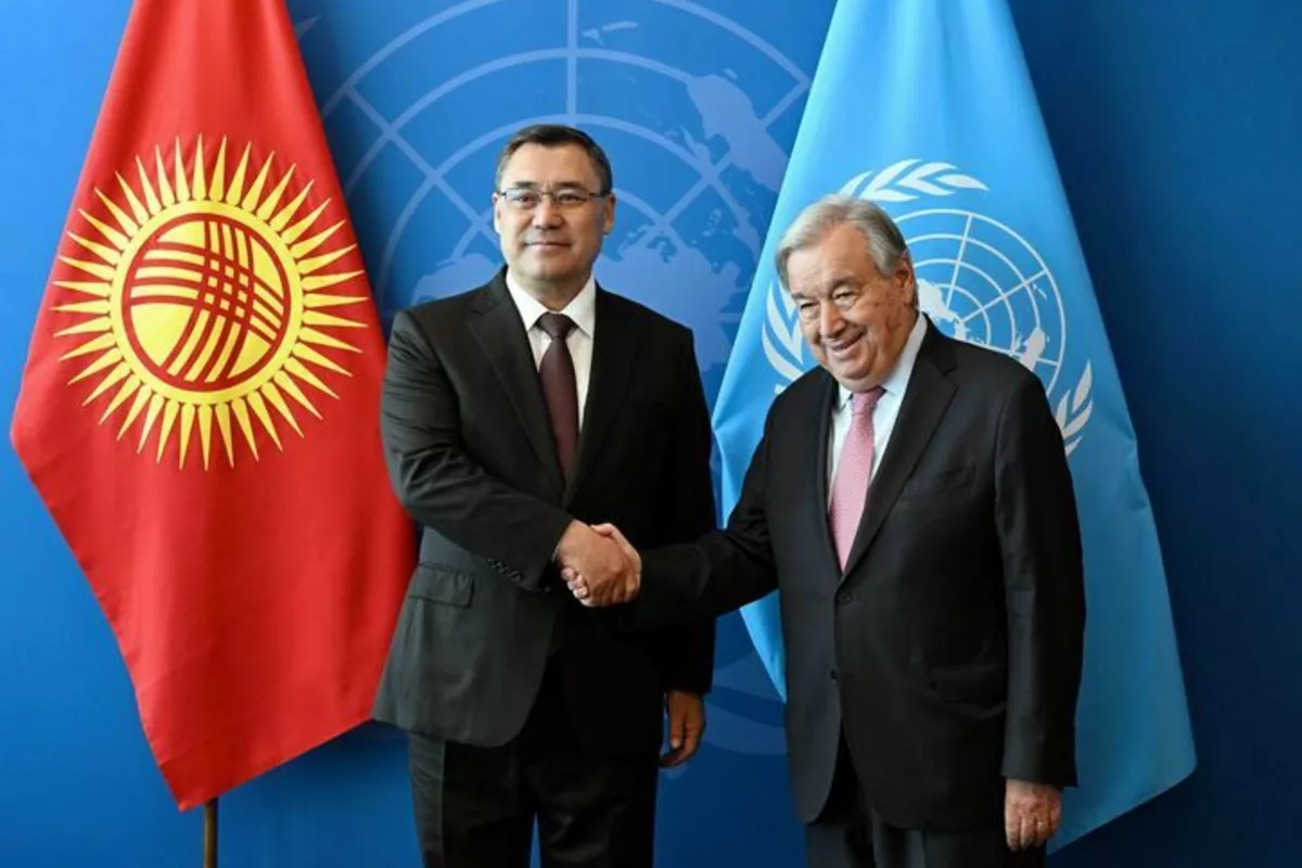UN Secretary-General Hails Kyrgyzstan’s Role in Central Asian Stability During Talks with President Japarov