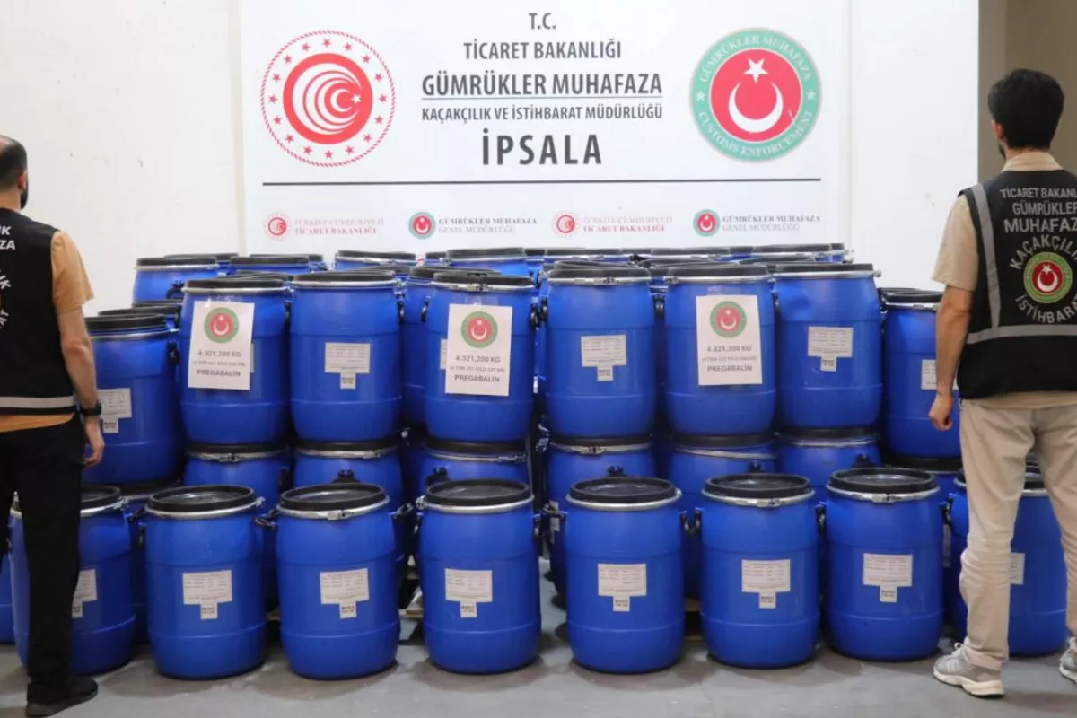 Turkish Customs Foil Large-Scale Narcotics Smuggling Attempt from Greece
