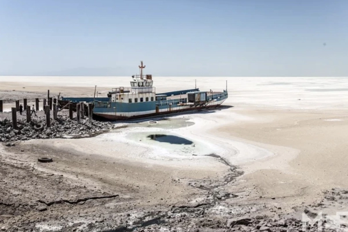 Lake Urmia in Iran Faces Unprecedented Water Shortage Crisis