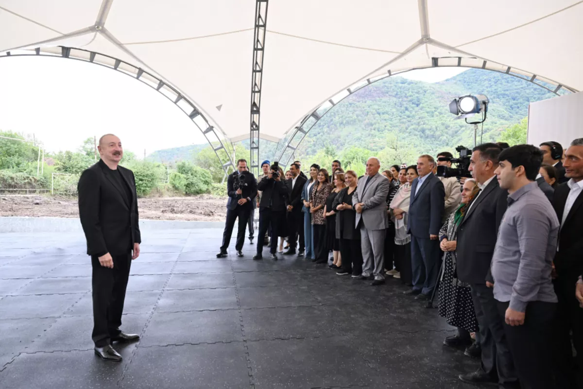 Azerbaijani President: Approximately 300,000 Former IDPs Provided with Houses, Apartments