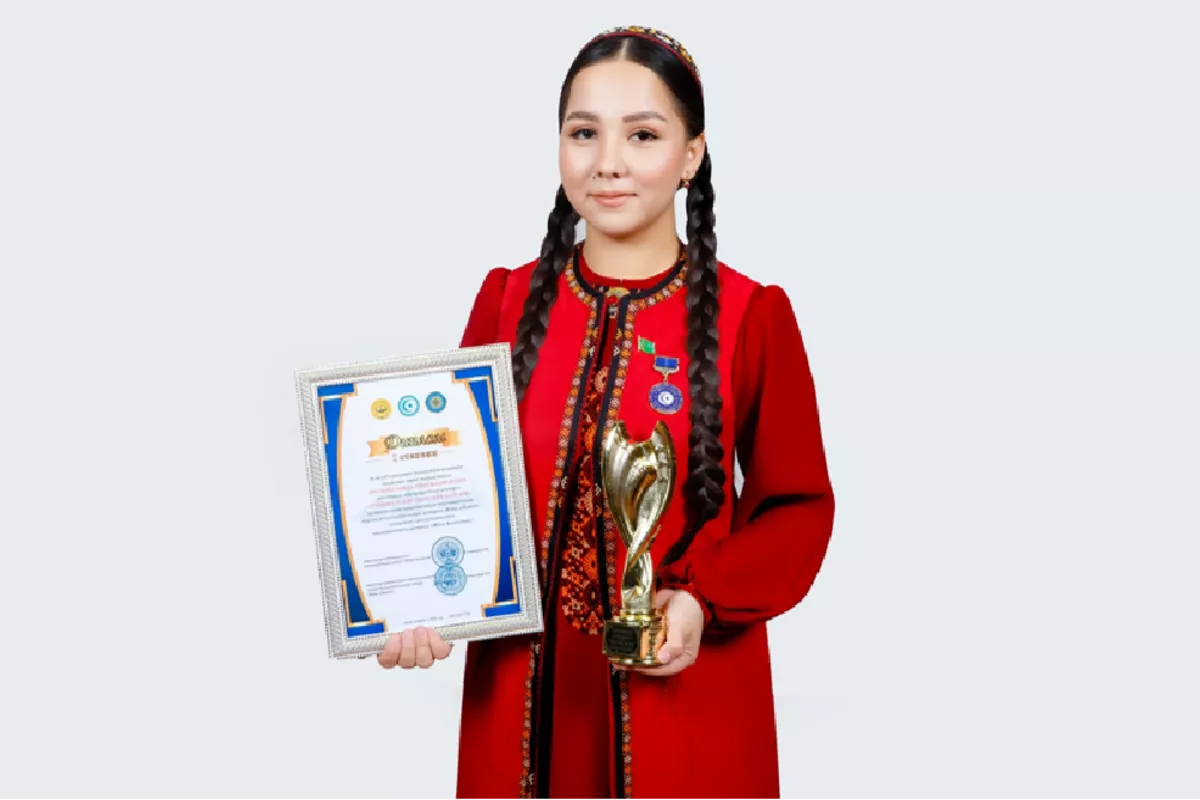 Turkmen Student Wins Top Title in “Best Student of Turkic Nations” Competition