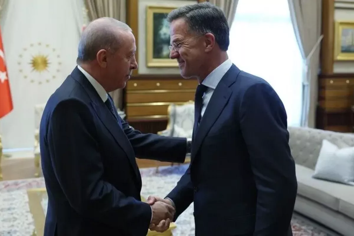 Erdogan, Rutte Meet in Ankara Ahead of NATO Summit - VIDEO