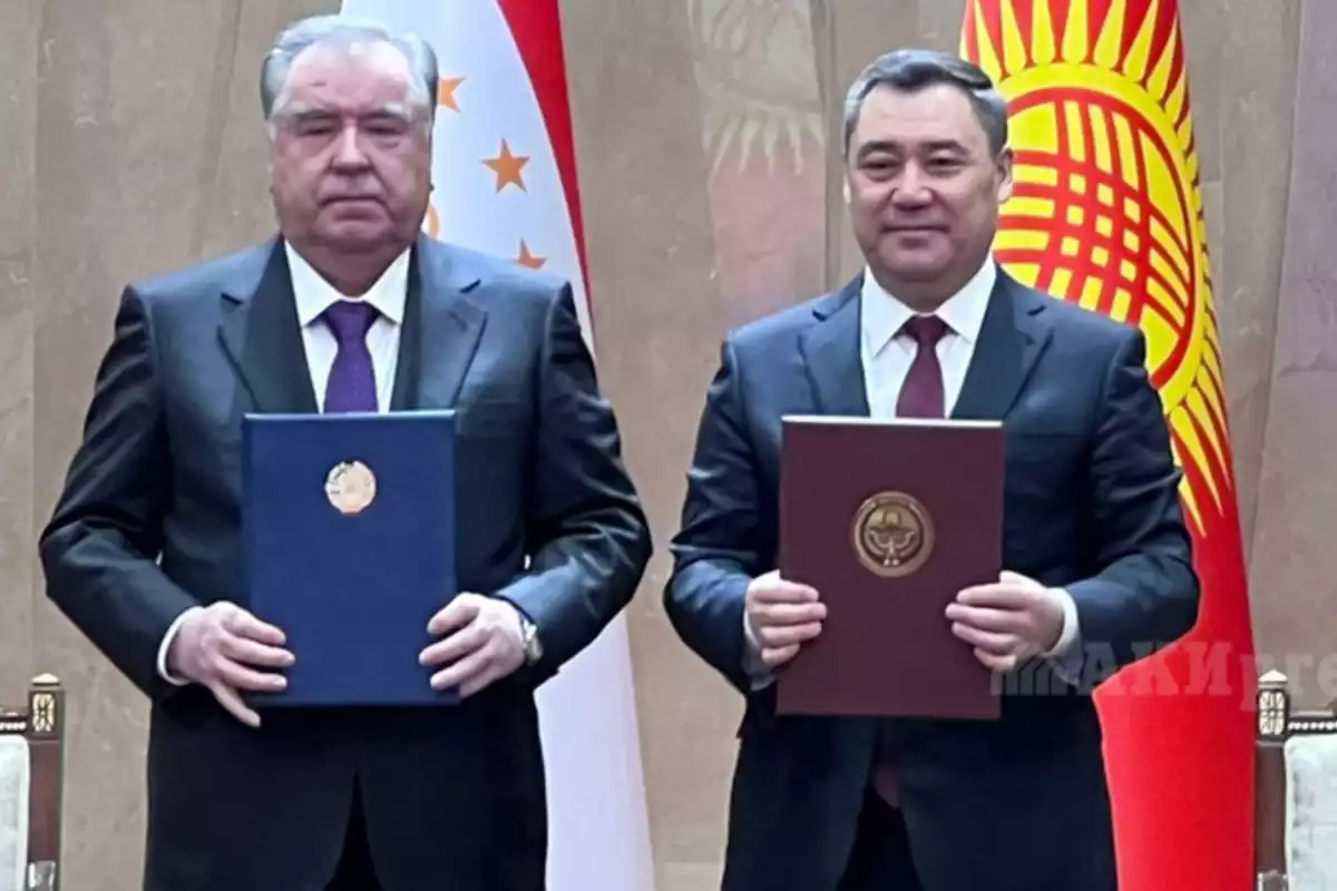 Kyrgyzstan and Tajikistan Sign Border Treaty