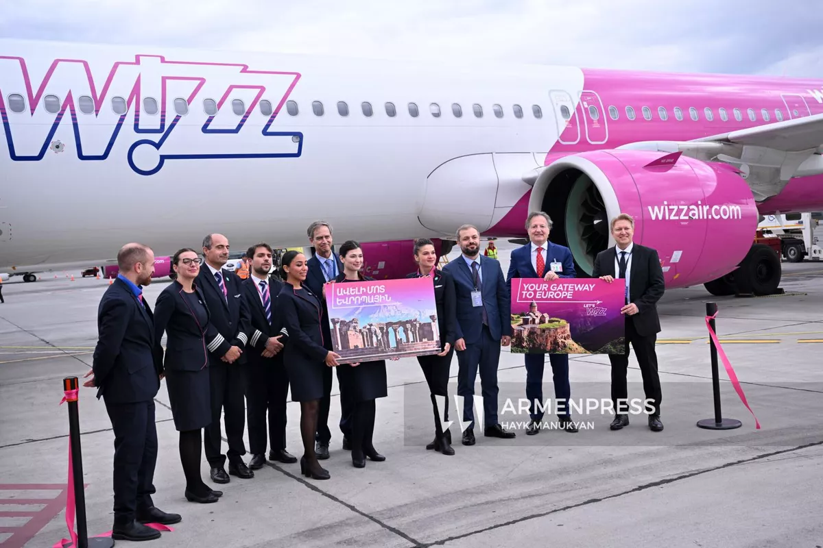 Wizz Air Launches New Base in Armenia