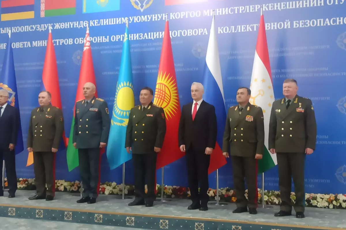 CSTO Defense Ministers’ Council Meeting Begins in Bishkek