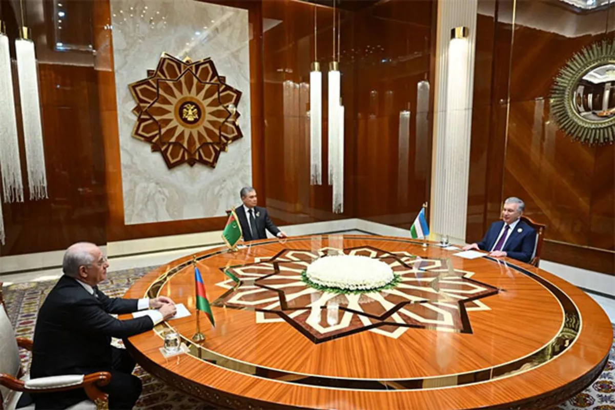 Talks in Avaza Focus on Expanding Regional Partnerships Among Uzbekistan, Turkmenistan, Azerbaijan