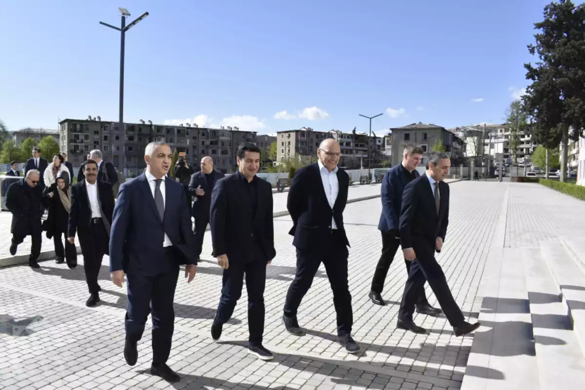 Members of Diplomatic Corps Accredited to Azerbaijan Visit Khankendi