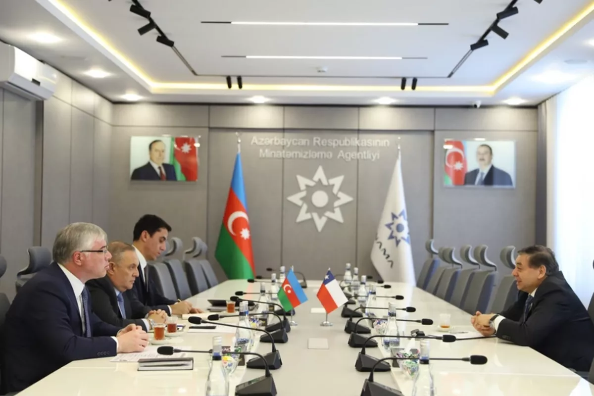 Azerbaijan Mine Action Agency and Chilean Diplomat Discuss Demining Cooperation