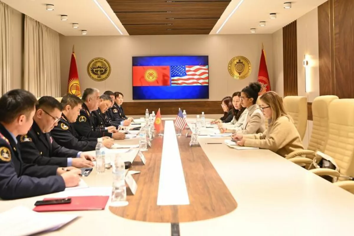 Kyrgyzstan, US Discuss Strengthening Security Cooperation