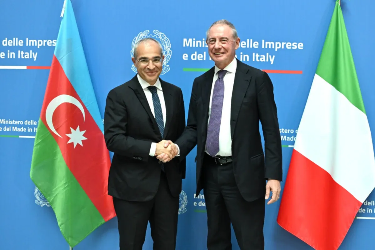 Azerbaijan, Italy Eye Joint Projects in Energy and Technology