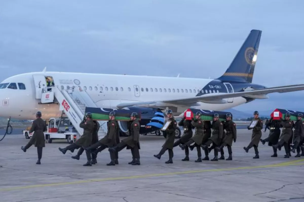 Türkiye Honors Libyan Military Delegation After Plane Crash