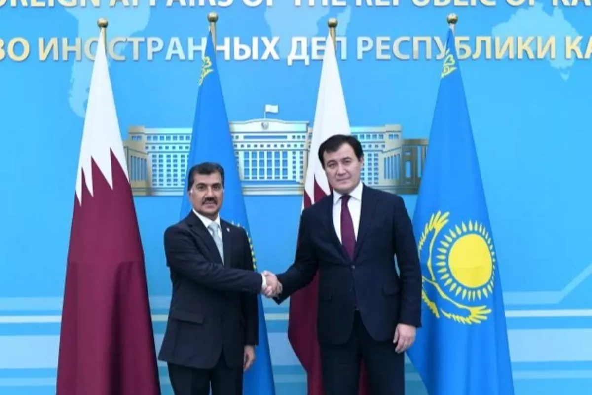 Kazakhstan, Qatar Hold Third Round of Political Consultations, Eye Deeper Strategic Partnership