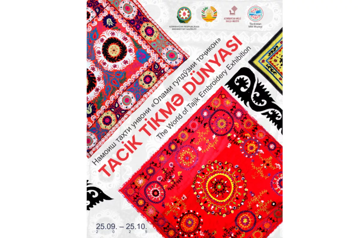 Azerbaijan National Carpet Museum to Showcase 'The World of Tajik Embroidery' Exhibition