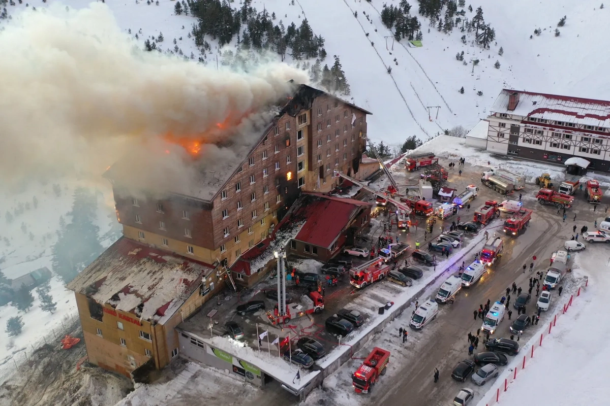 Ski Resort Hotel Fire in Türkiye Claims at Least 66 Lives