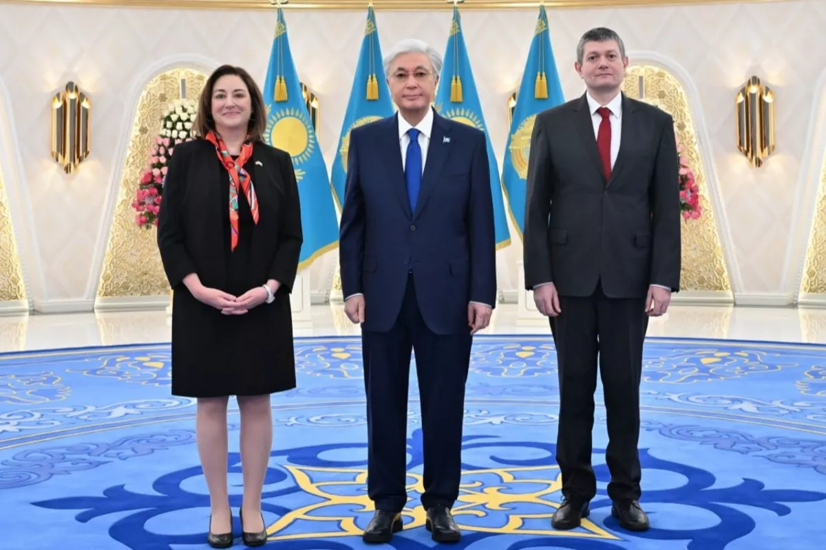 Kazakh President Welcomes US, Bulgarian Ambassadors