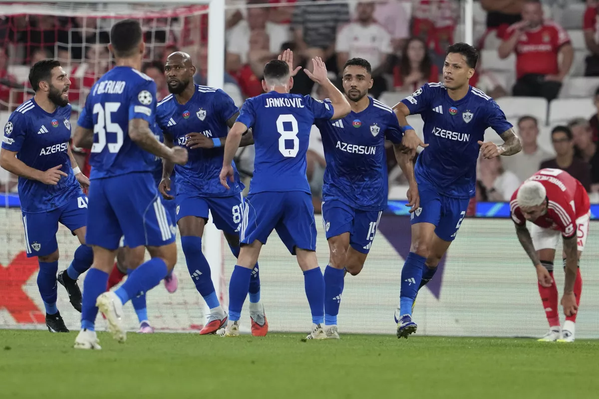 Qarabag Secure Historic Victory Over Benfica in Champions League Matchday 1