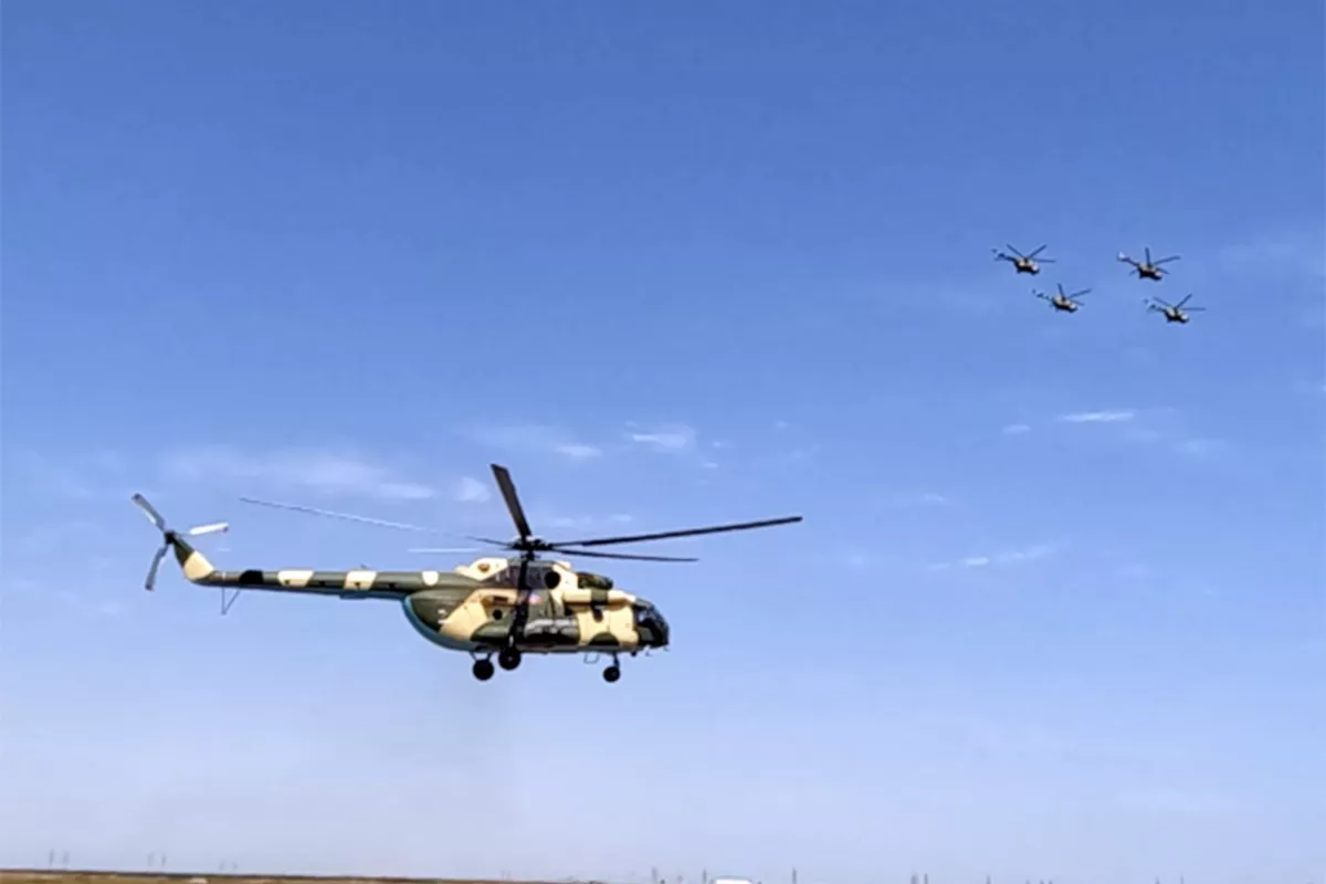 Military Pilots Carry Out Training Flights