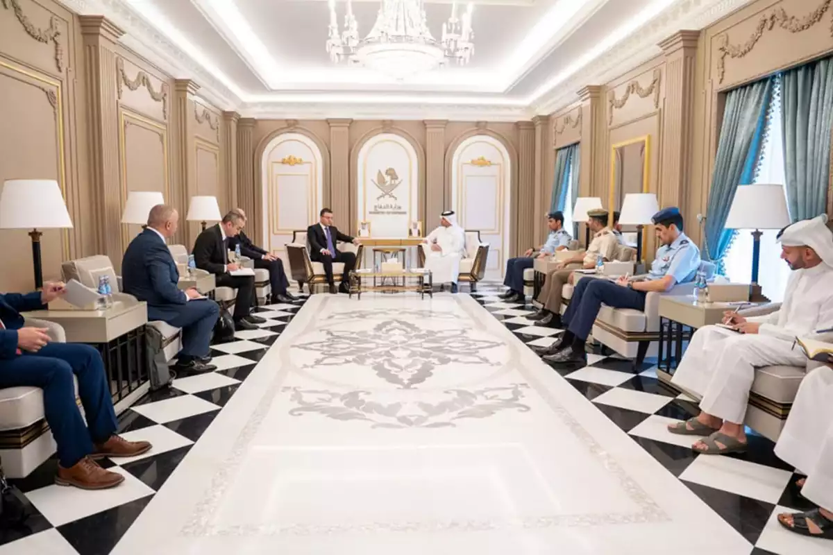 Azerbaijan's Deputy Defense Ministers Visit Qatar