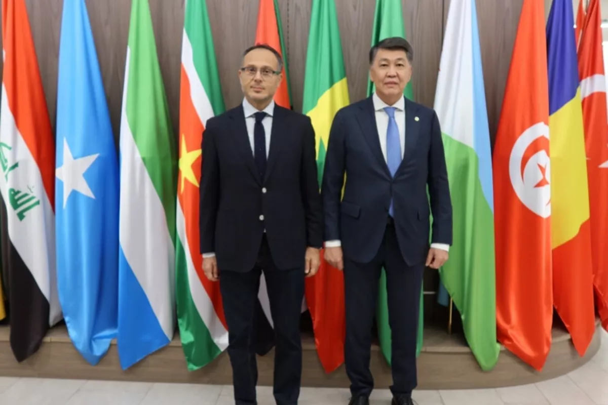 TURKPA Secretary General and IOFS Director General Hold Talks in Astana