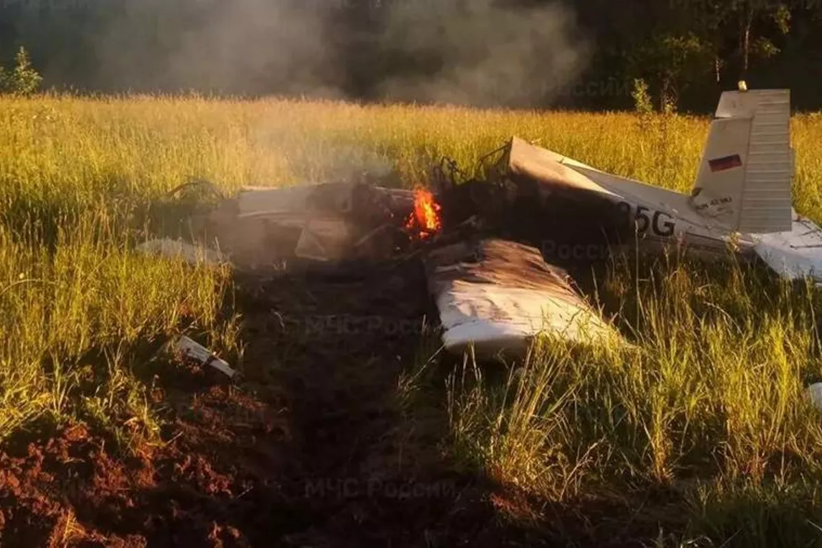 Two Dead as Small Plane Crashes in Moscow Region