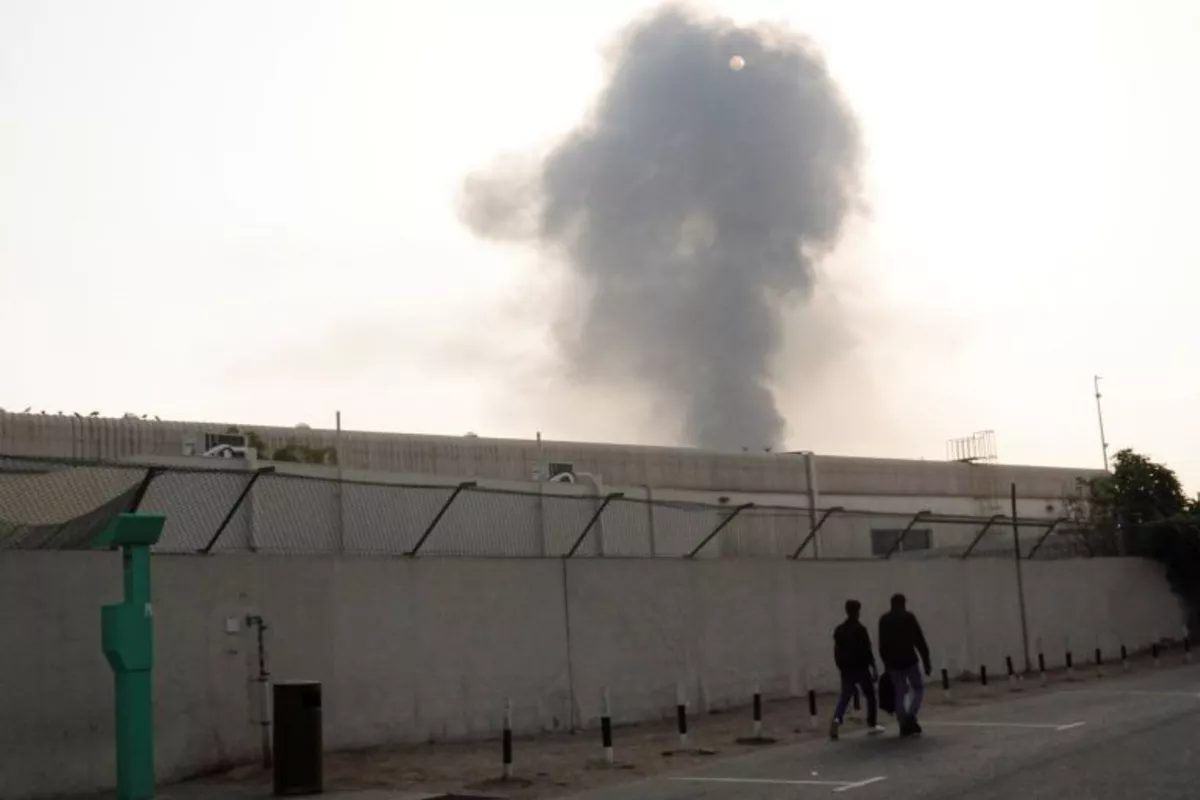 Drone Incident Sparks Fire Near Dubai Airport, Flights Diverted - VIDEO