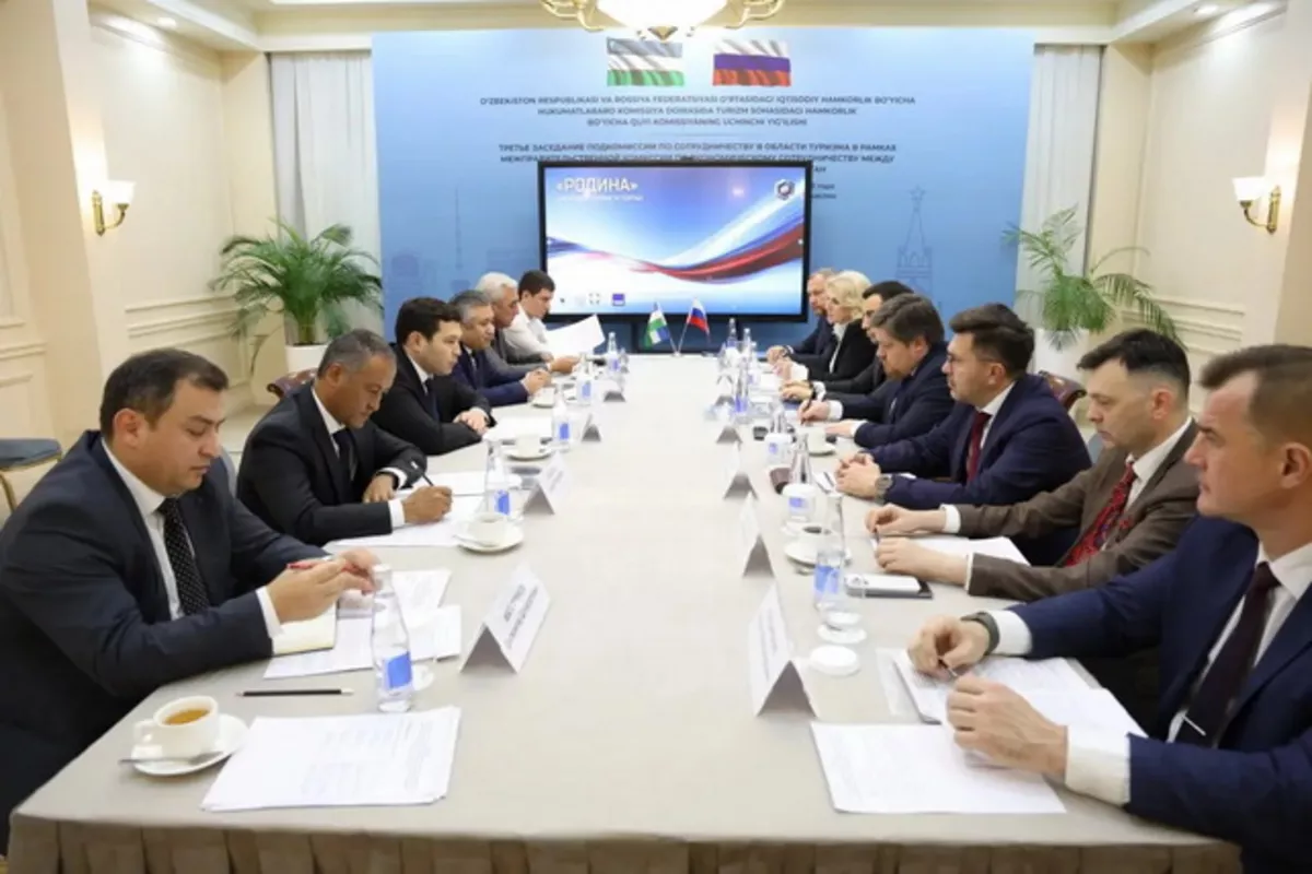 Uzbekistan, Russia Boost Cooperation in Tourism Sector
