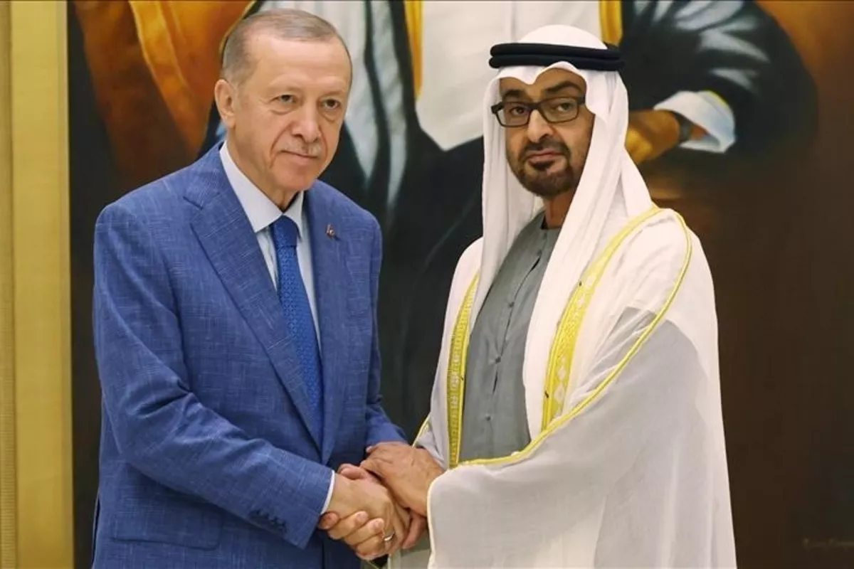 Turkish, UAE Presidents Discuss Bilateral Ties, Regional Issues