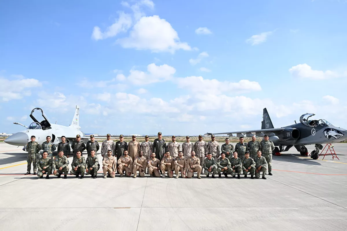 Azerbaijan, UAE Air Forces Launch Joint Tactical Flight Exercise - VIDEO