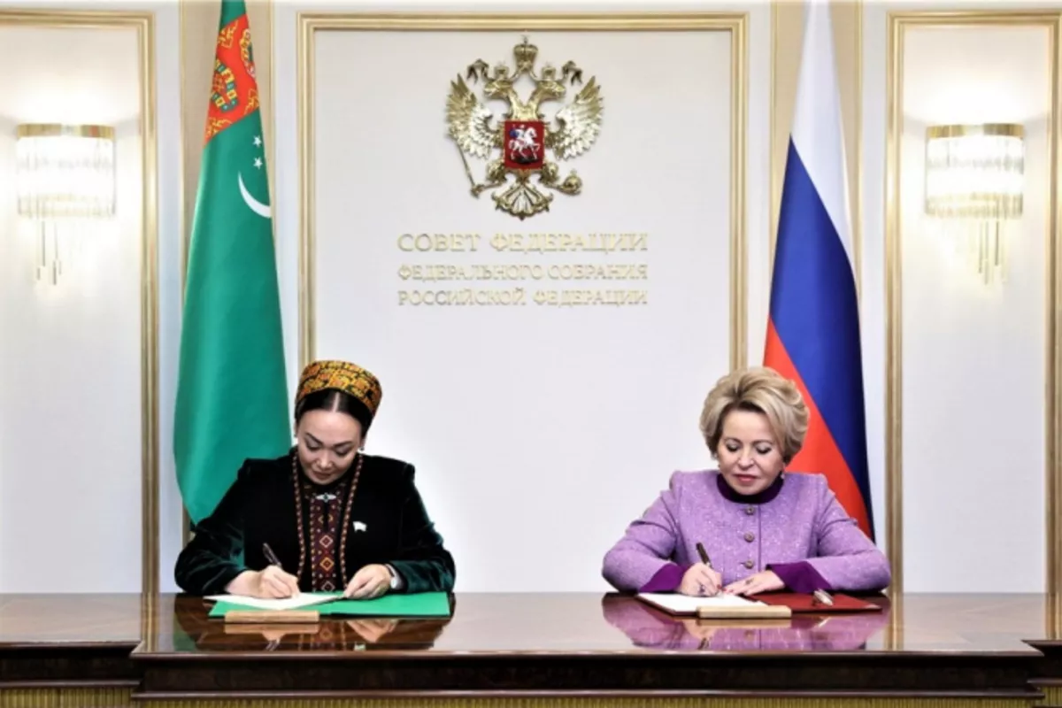 Turkmenistan, Russia Boost Interparliamentary Ties with Key Agreement Signed in Moscow