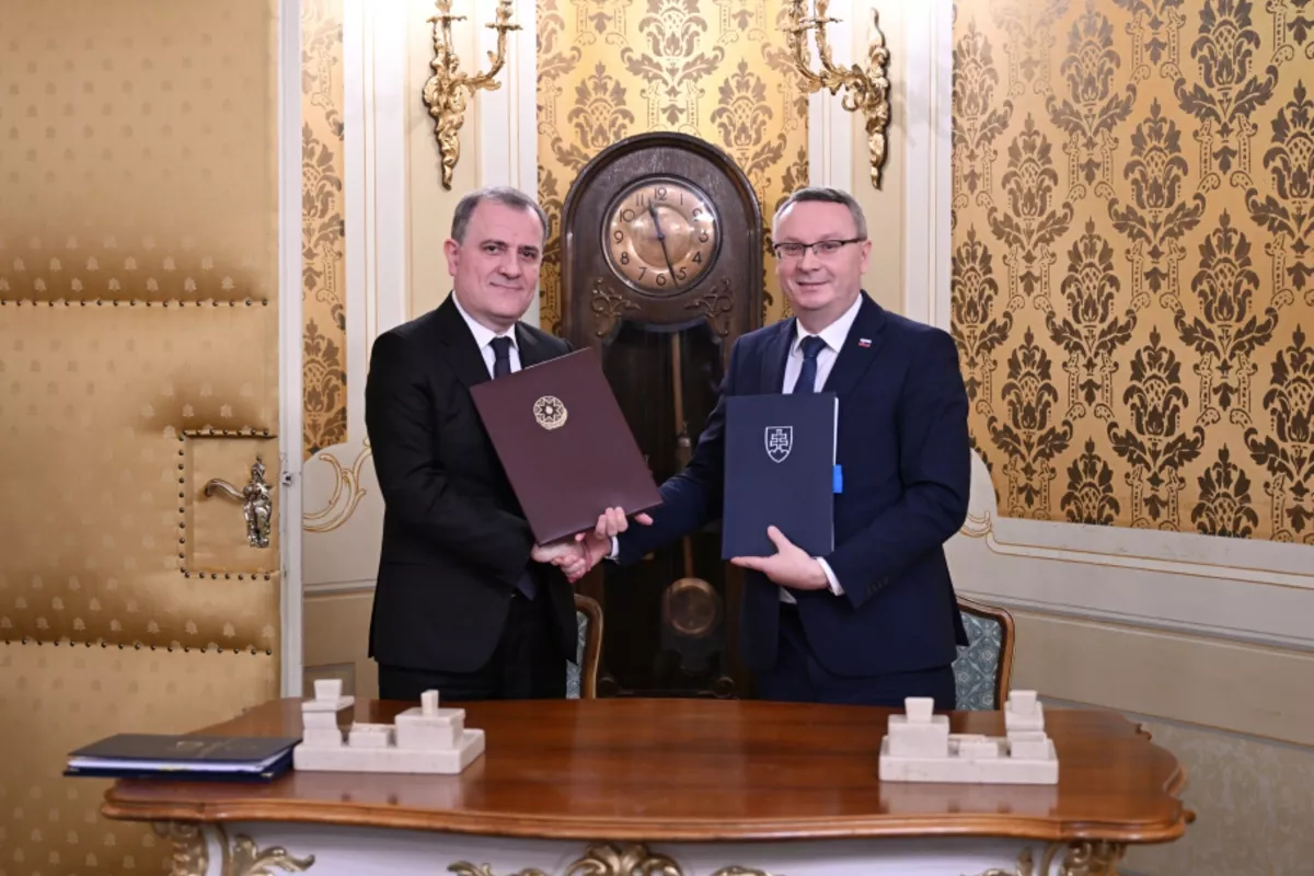 Azerbaijan and Slovakia Sign Several Cooperation Deals