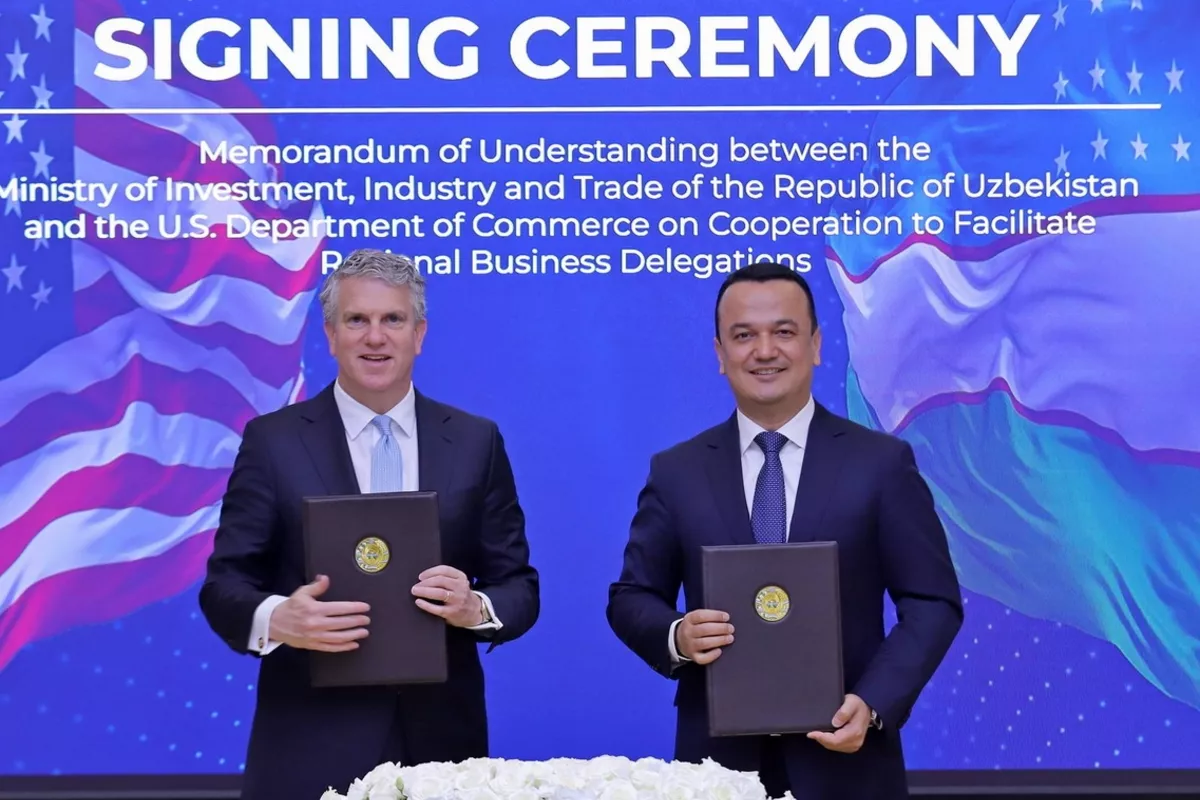 US and Uzbekistan Tightening Trade Ties