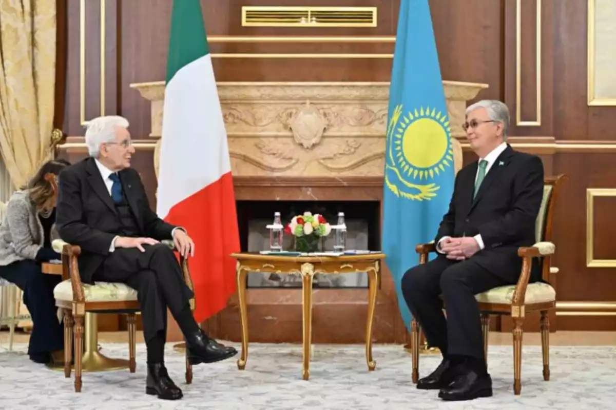 Kazakh, Italian Presidents Highlight Strong Ties and Future Growth