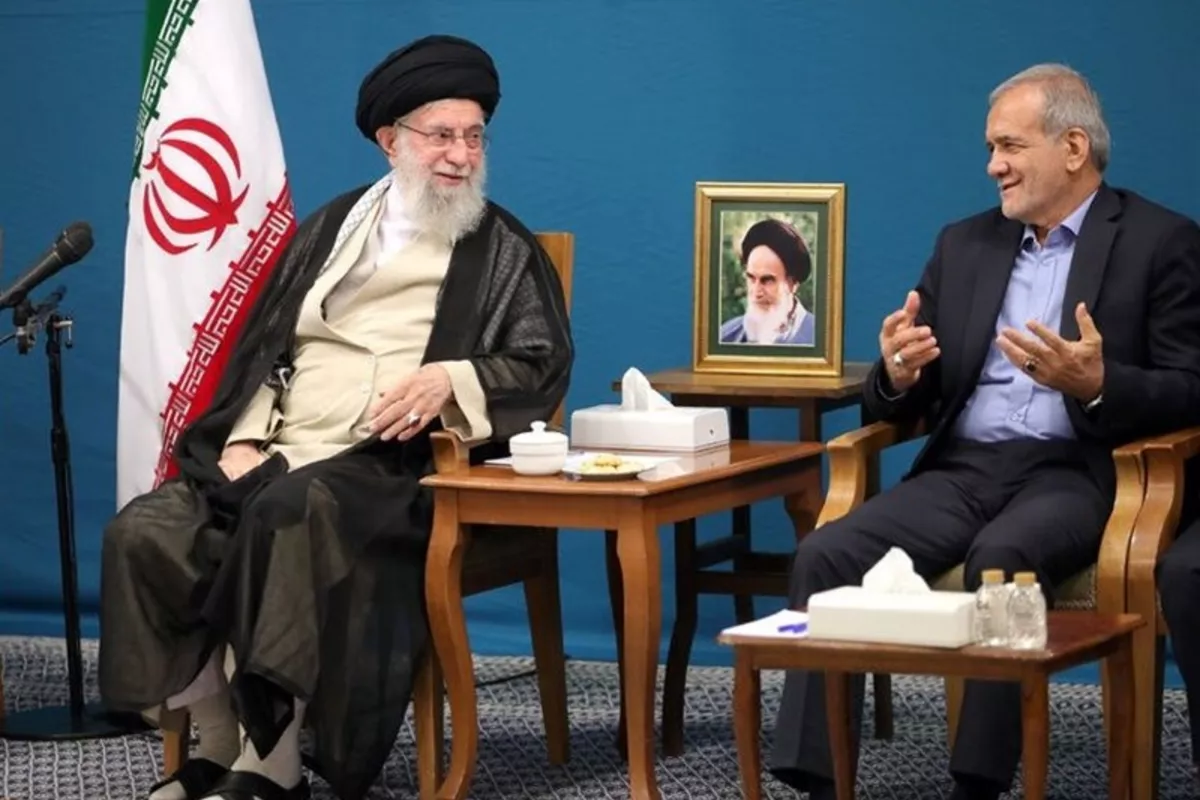 Pezeshkian Briefs Supreme Leader Khamenei on Need to Relocate Capital Tehran