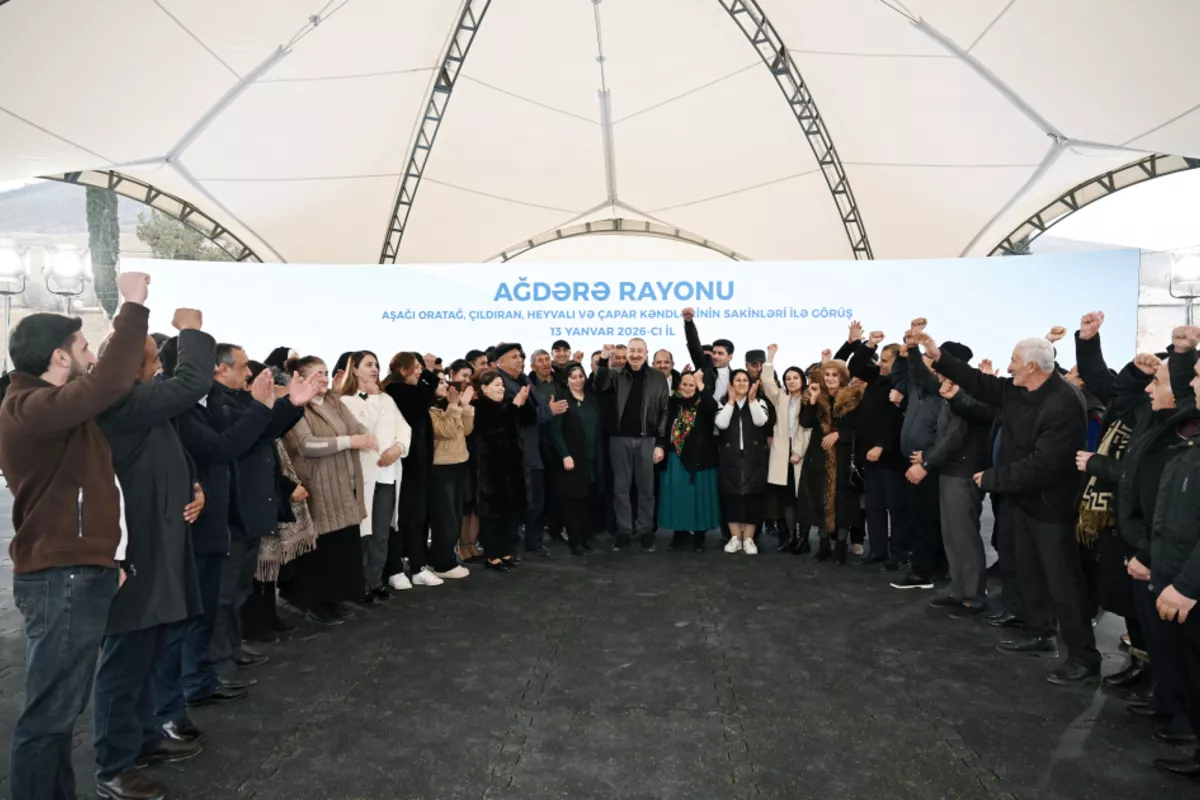 President Aliyev Meets with Residents of Several Villages in Aghdara