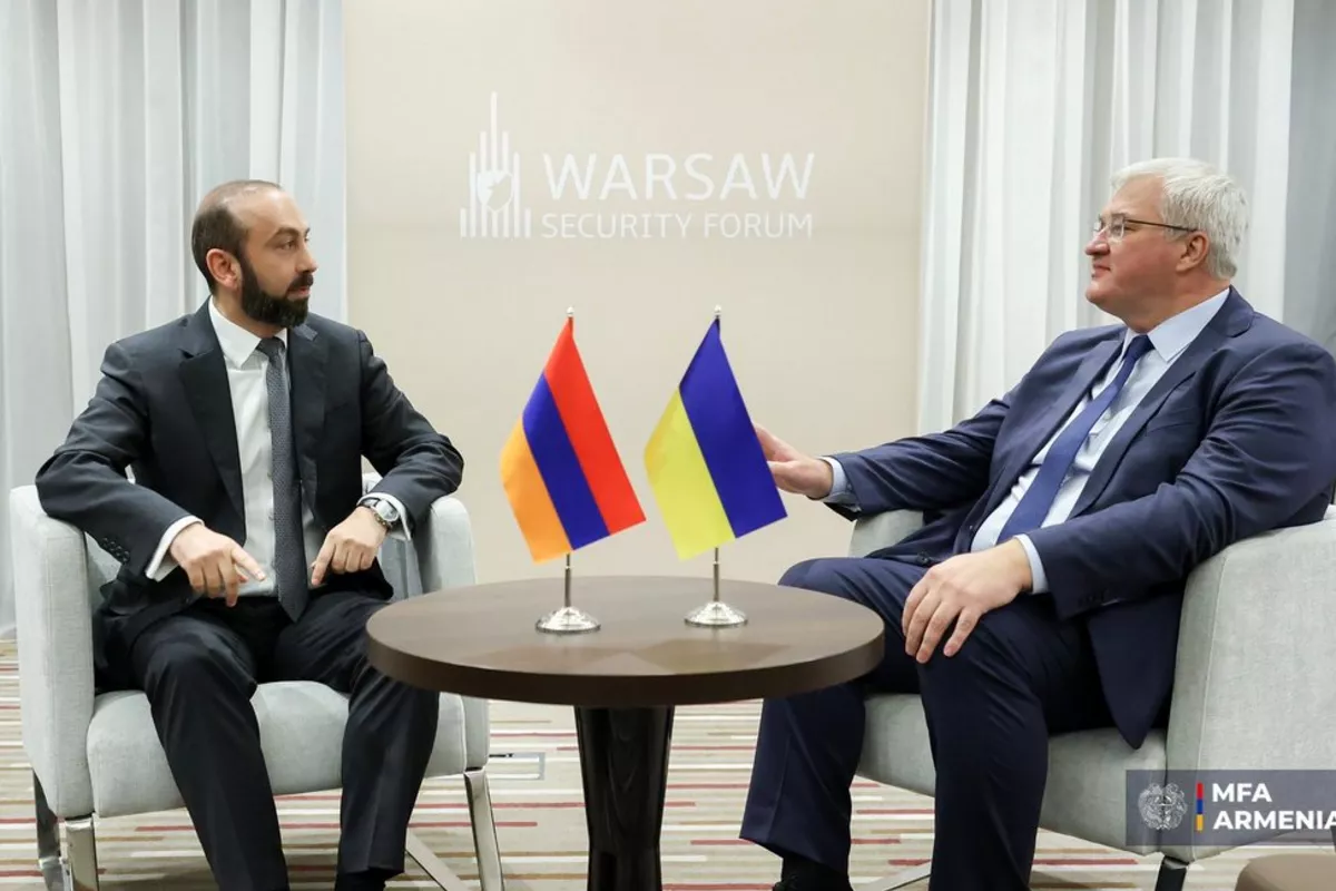 Armenian and Ukrainian Foreign Ministers Agree to Expand Bilateral Agenda