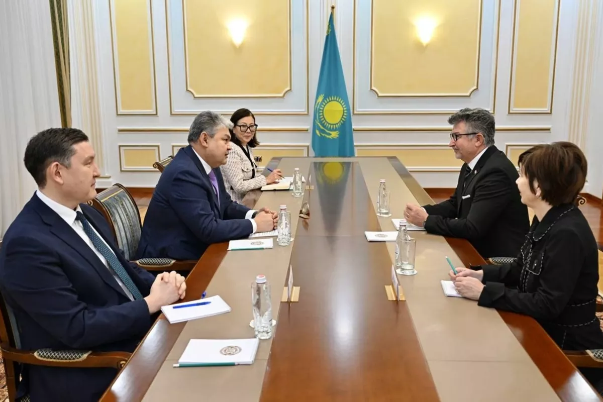 Kazakhstan, Croatia Discuss Expanding Bilateral Cooperation