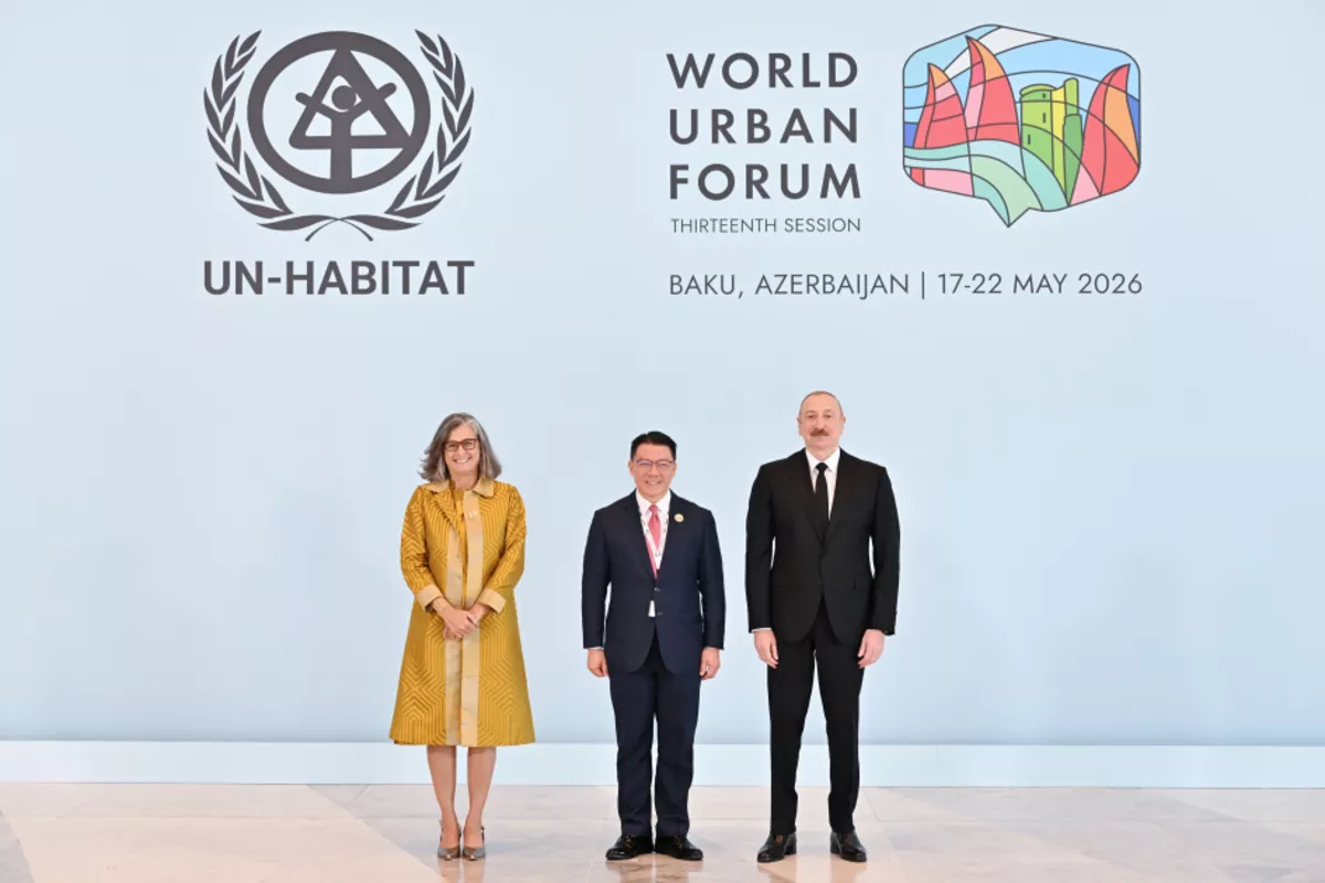 President Aliyev Opens 13th World Urban Forum Session in Baku