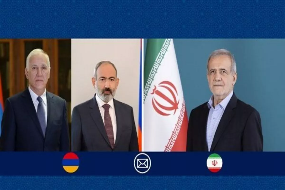 Iran Ready to Strengthen Ties with Armenia, Says Pezeshkian