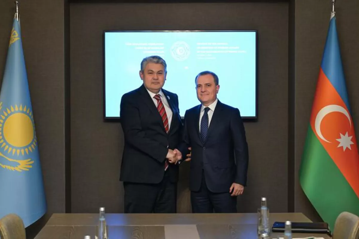Azerbaijani, Kazakh FMs Align on Future Cooperation Plans