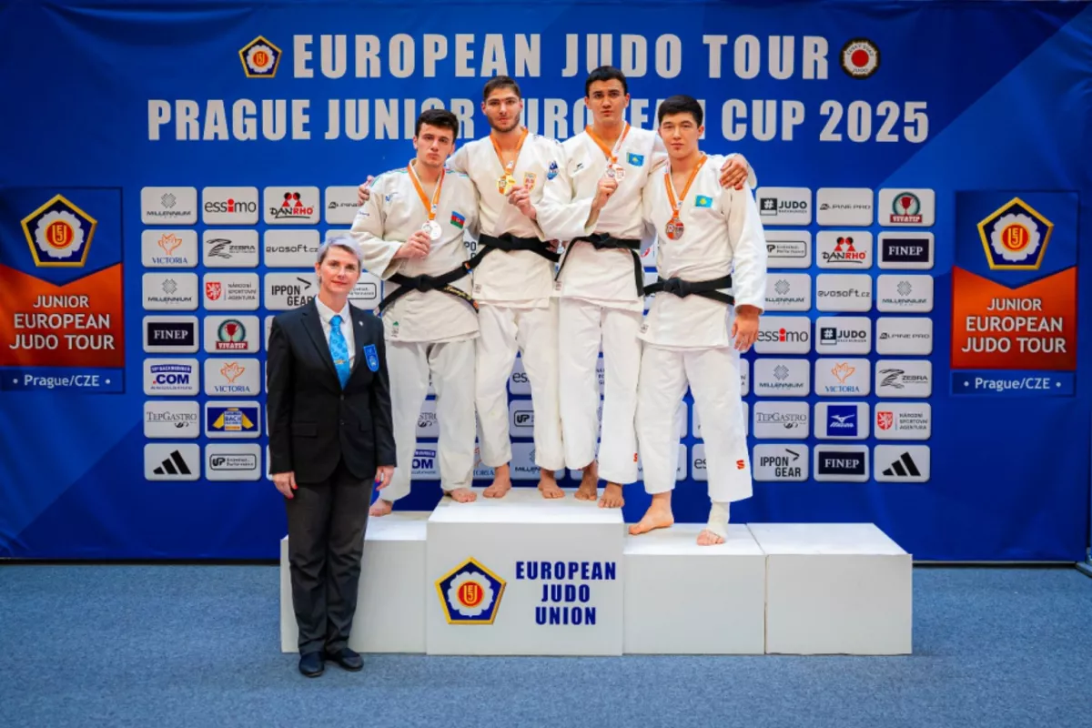 Azerbaijani Judoka Secures Silver at Prague Junior European Cup