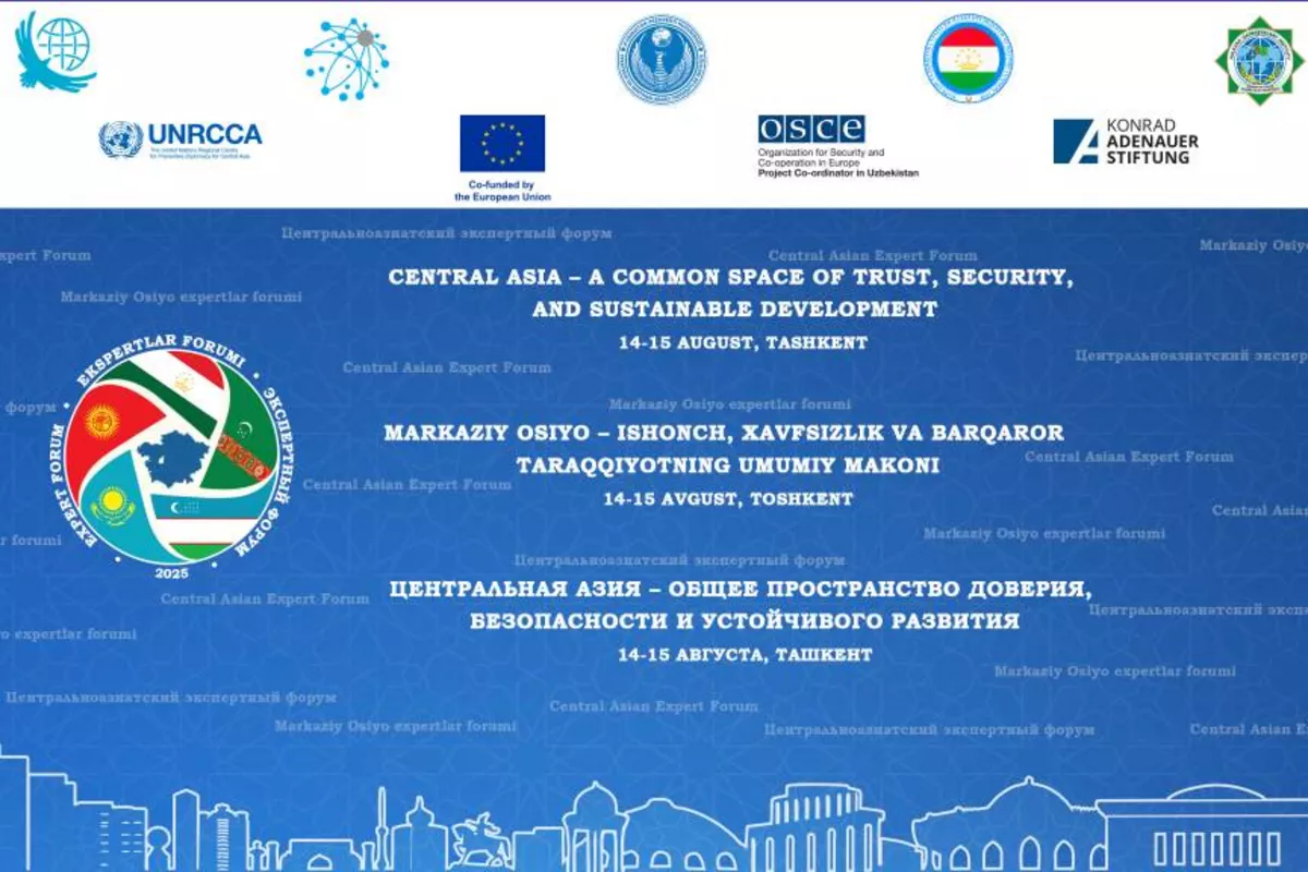 Tashkent Hosts 8th Central Asian Expert Forum