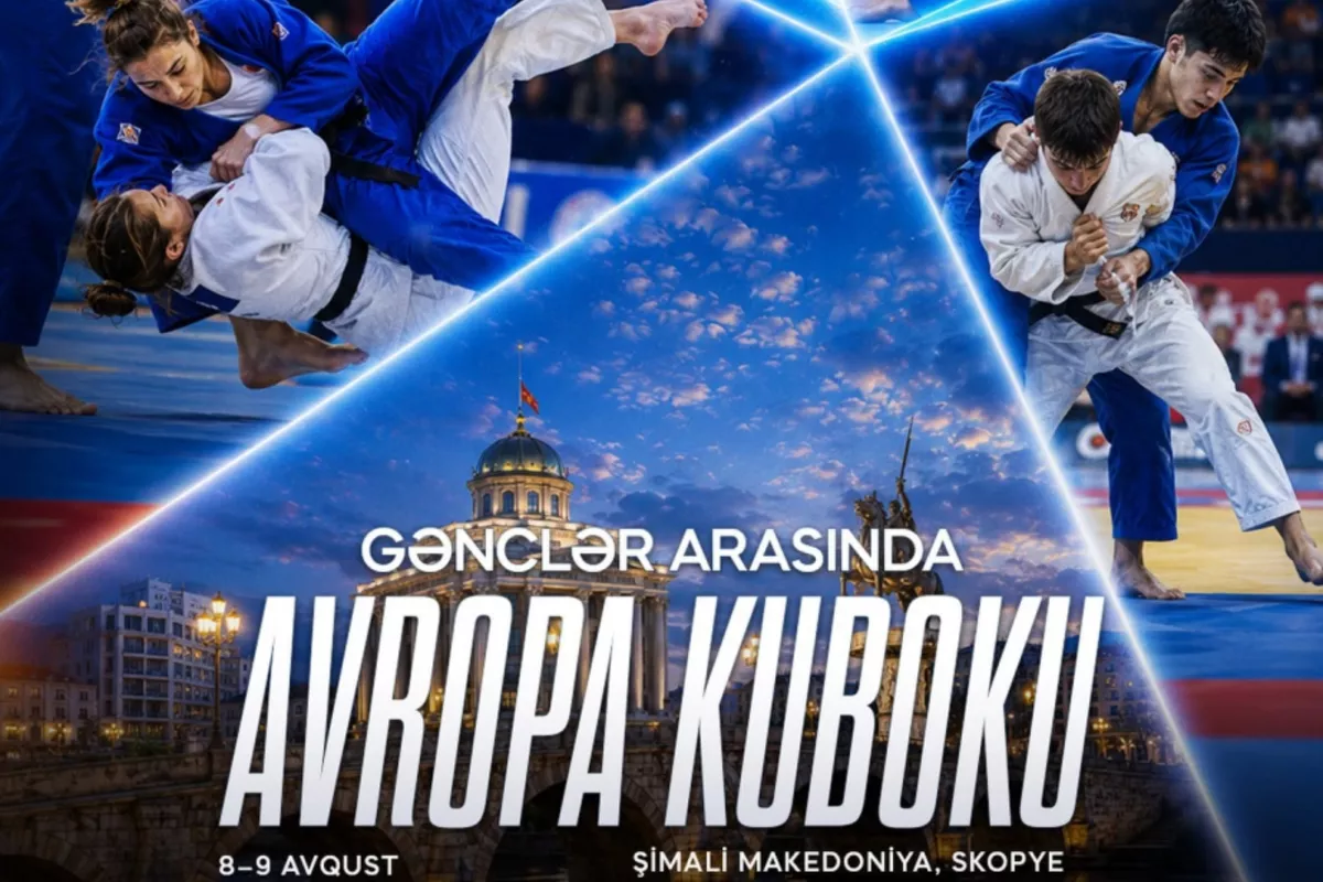Azerbaijani Judo Team Ready to Compete at Skopje Junior European Cup 2026