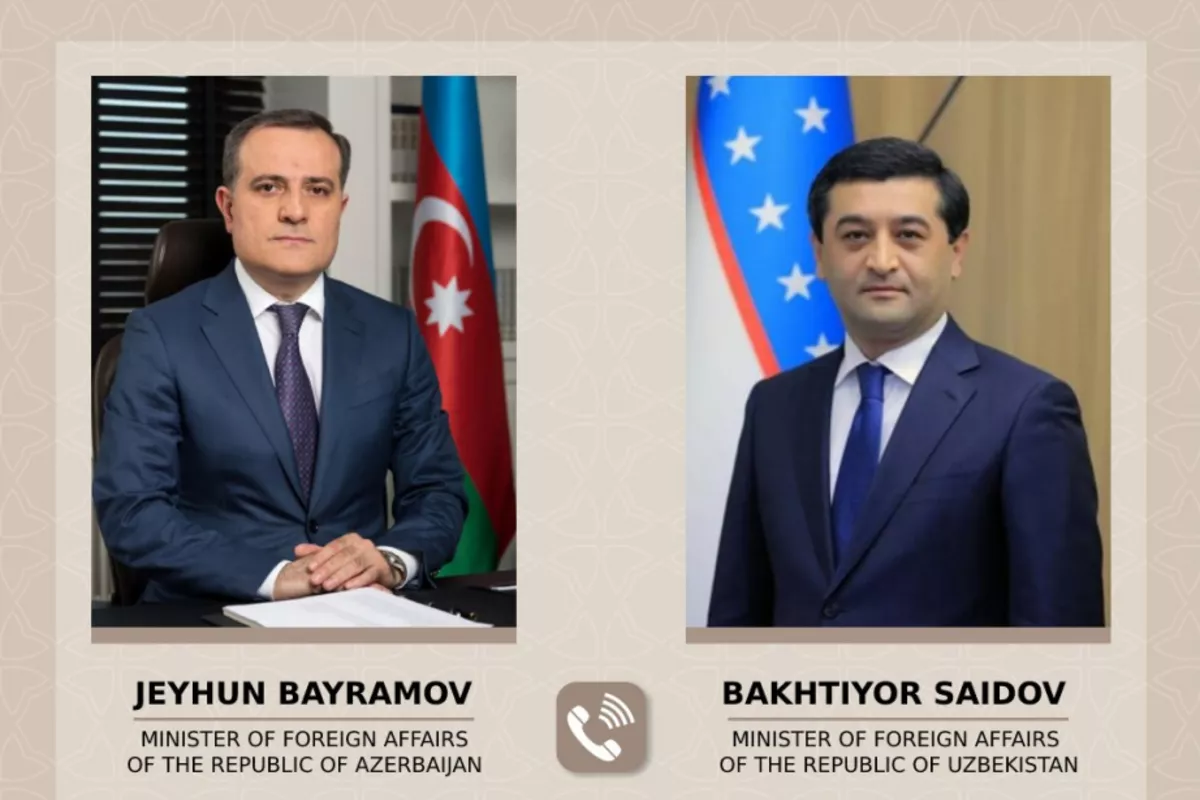 Azerbaijani and Uzbek Foreign Ministers Hold Phone Talk