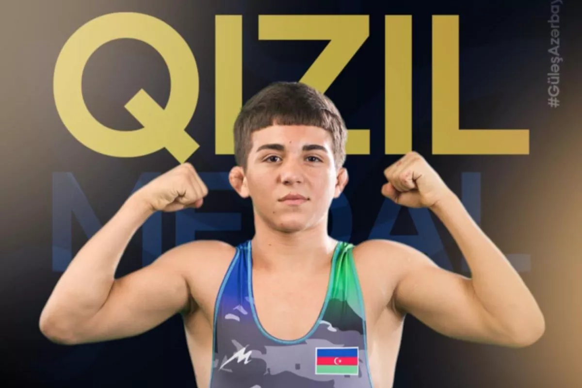 Azerbaijani Greco-Roman Wrestler Wins World Championship Title