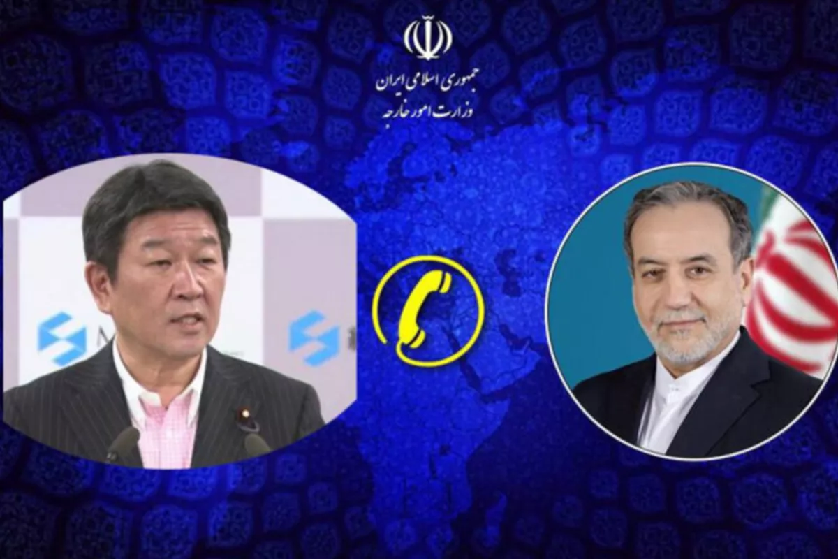 Iran, Japan FMs Discuss Bilateral Ties and Regional Issues in Phone Call