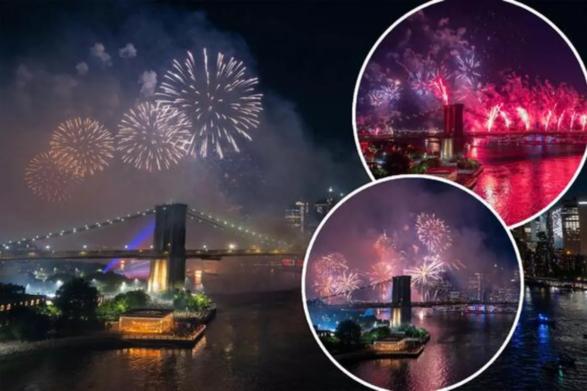 New York Lights Up the Sky in Dual Celebration of Independence Day and 400th Anniversary