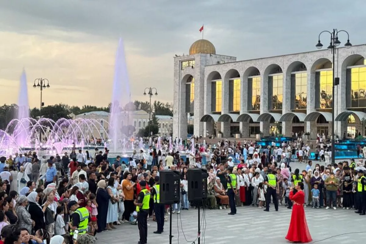 Open-Air Concert Lights Up Ala-Too Square in Kyrgyzstan’s Bishkek