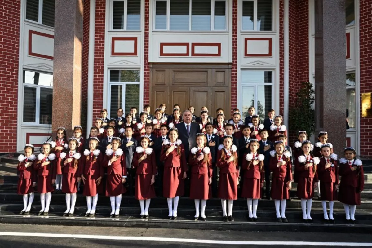 Tajik Leader Unveils Modern Schools and Historical Museum in Khovaling
