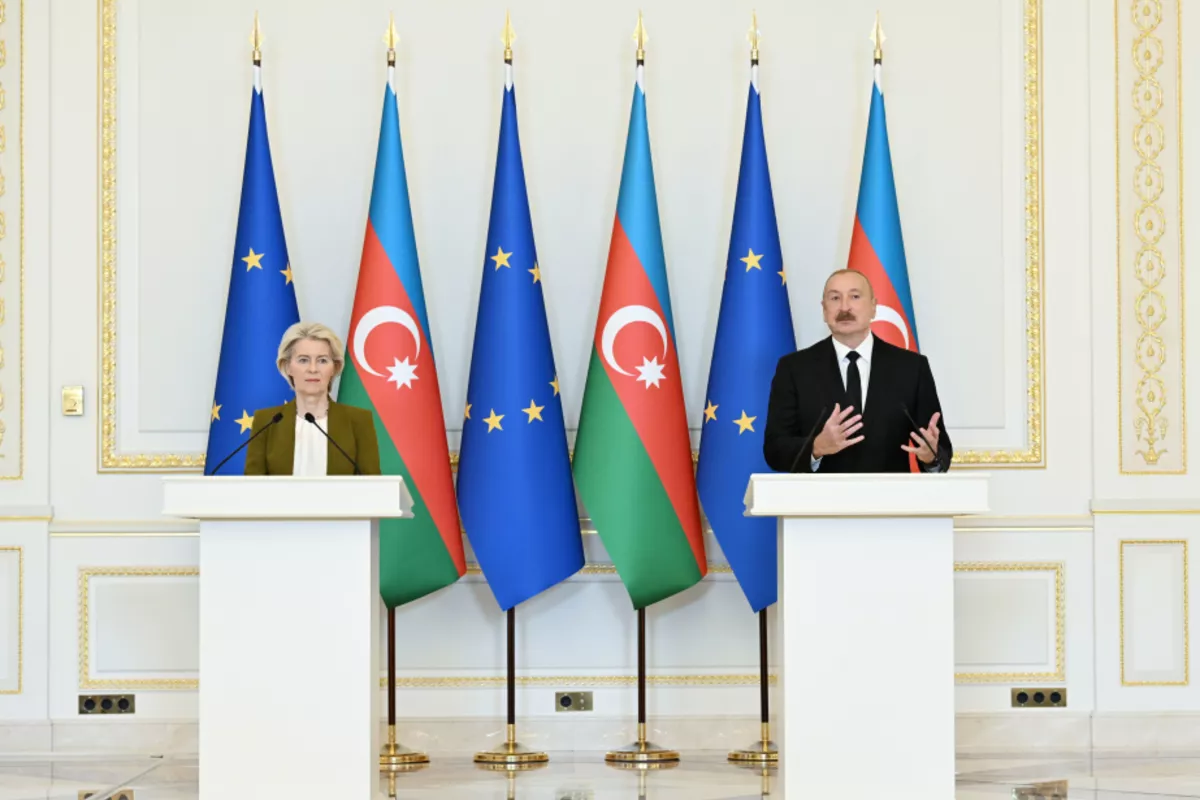 President Aliyev: Half of Azerbaijani Gas Export Goes to EU Member States