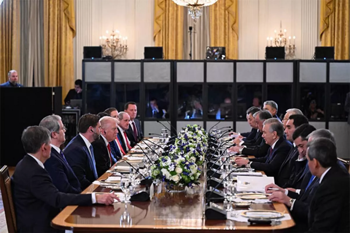 Uzbek President Unveils Bold Regional Vision at White House C5+1 Summit
